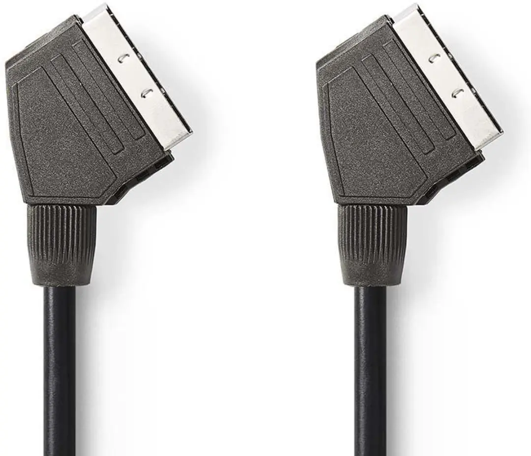 Nedis SCART-Kabel CVGL31001BK15 - 1.50m - Zwart