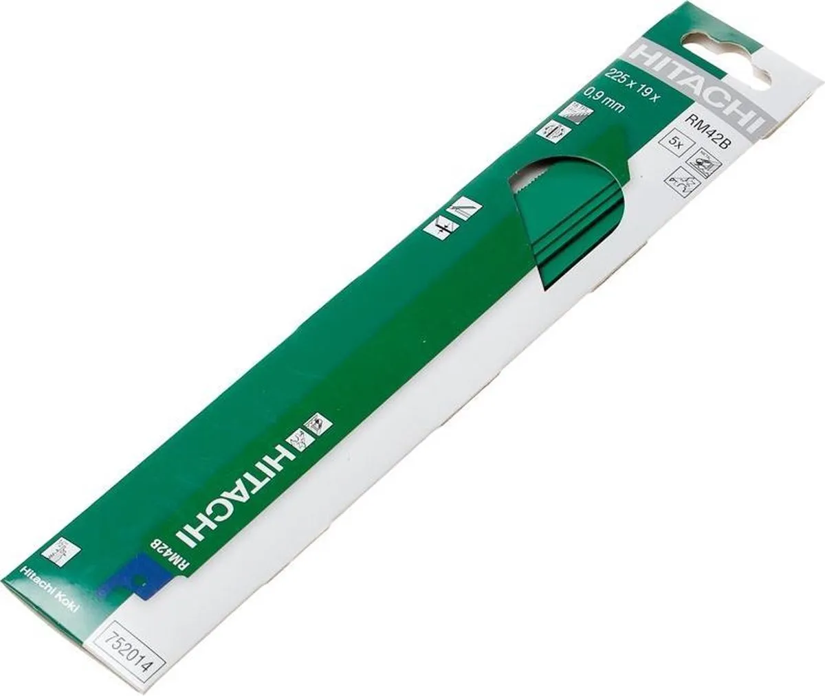 Hikoki RM42B Reciprozaagblad Metaal 225mm - 5 Stuks