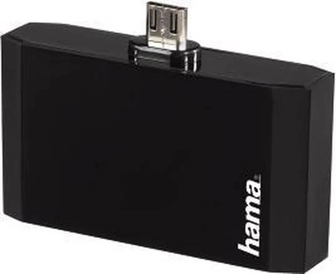 Hama Tablet Adapter 3-in-1 Micro USB - Zwart