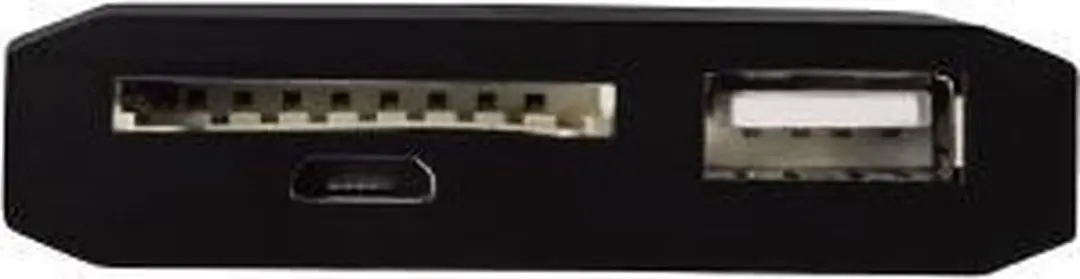 Hama Tablet Adapter 3-in-1 Micro USB - Zwart