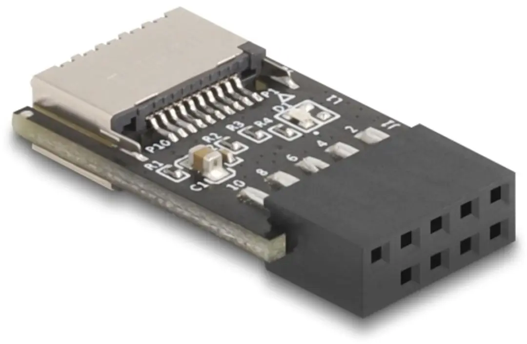 Delock USB 2.0 Adapter Pin Header naar USB Type-E Key A