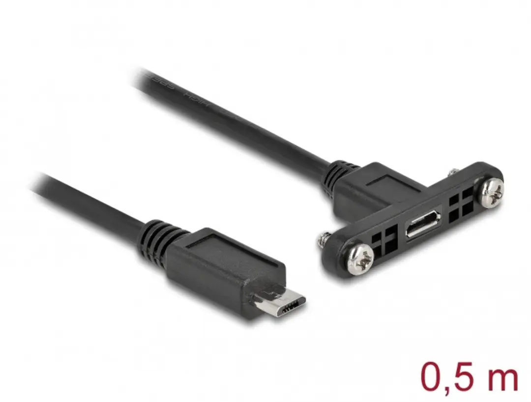 Delock USB 2.0 Micro-B Kabel 0.5m