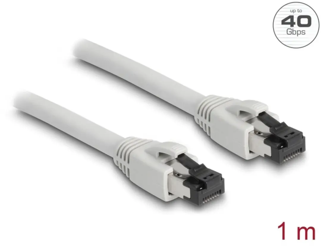 Delock RJ45 Netwerkkabel Cat.8.1 S/FTP 1m