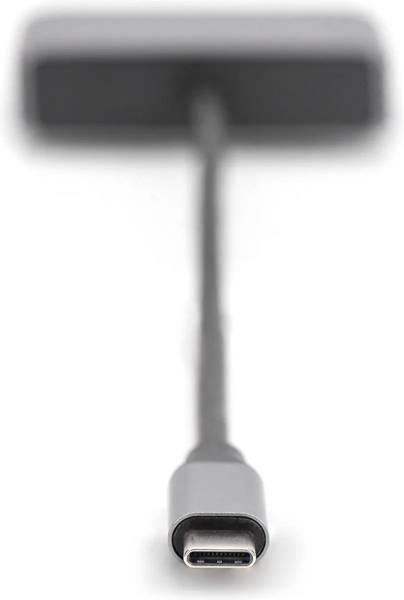 Digitus DA-70825 USB-C naar Mini DisplayPort + VGA Kabel - 0,2m - Grijs
