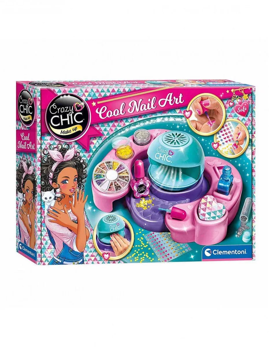 Clementoni Crazy Chic Nagelstudio - 12-delig