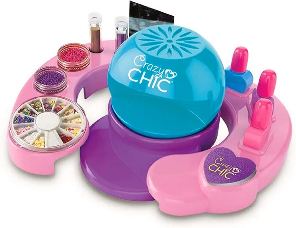 Clementoni Crazy Chic Nagelstudio - 12-delig