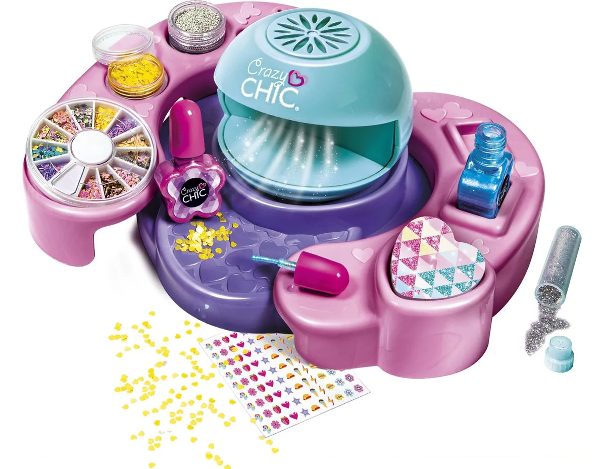 Clementoni Crazy Chic Nagelstudio - 12-delig