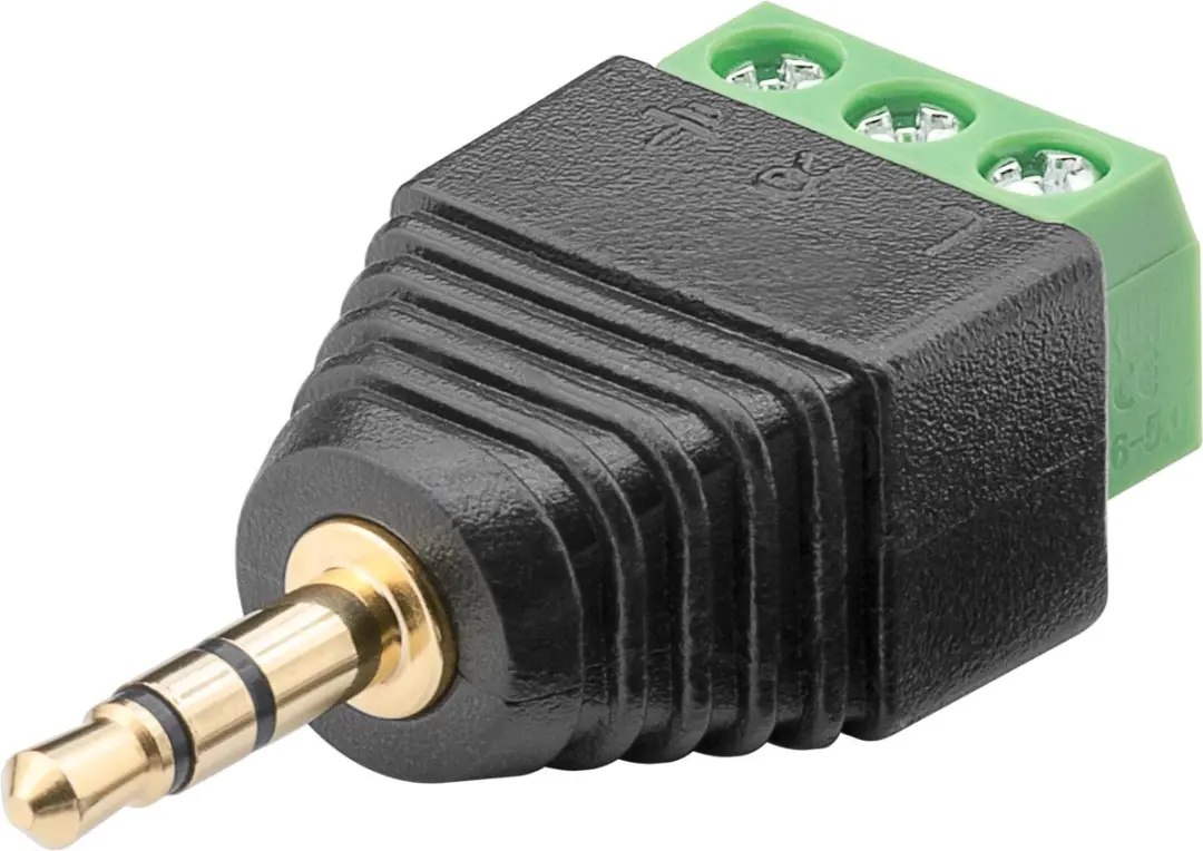 Goobay 3,5mm Jack Terminal Block