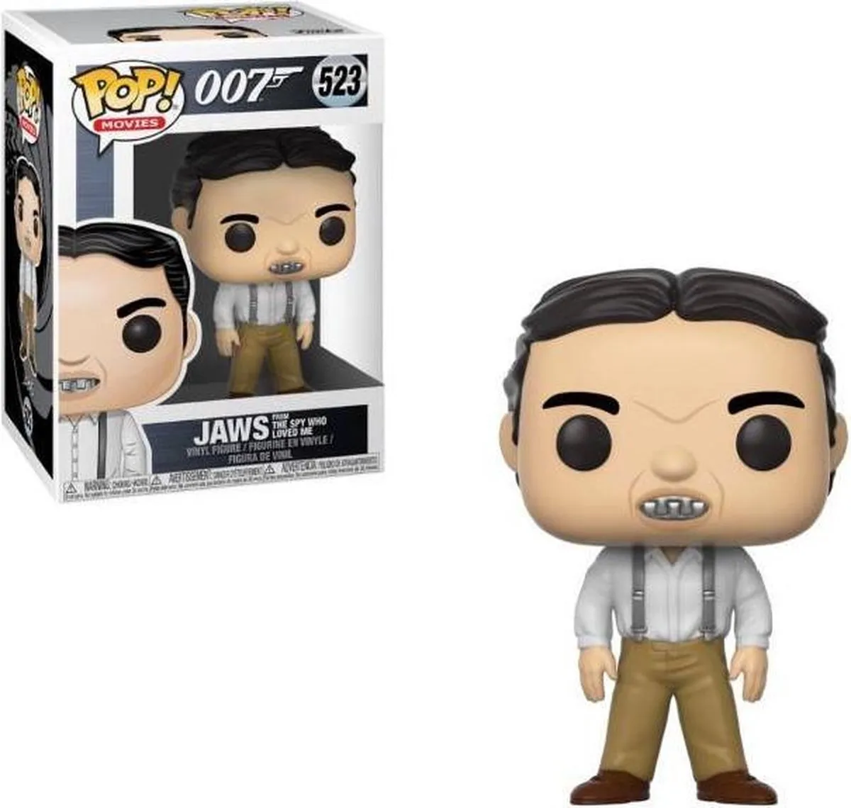 Funko Pop! James Bond Jaws Vinyl Figure FUN24707 - 10cm - Multi