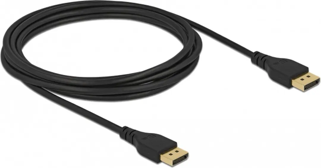 Delock DisplayPort Kabel 8K 1.4 - 3m - Zwart
