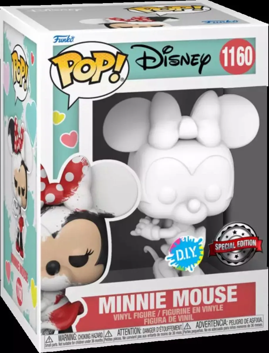 Funko POP! Disney Minnie Mouse Valentine DIY 1160 - Multicolor