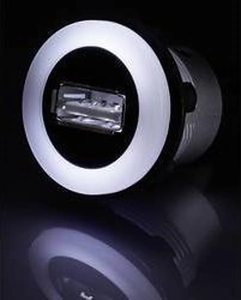 Tru Components USB-inbouwbus 2.0 1229321 - Zwart