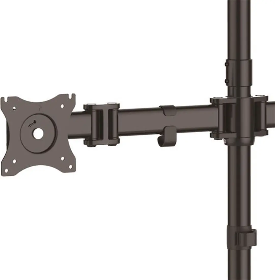 Startech ARMBARQUAD Monitorstandaard - 4 Schermen - Zwart