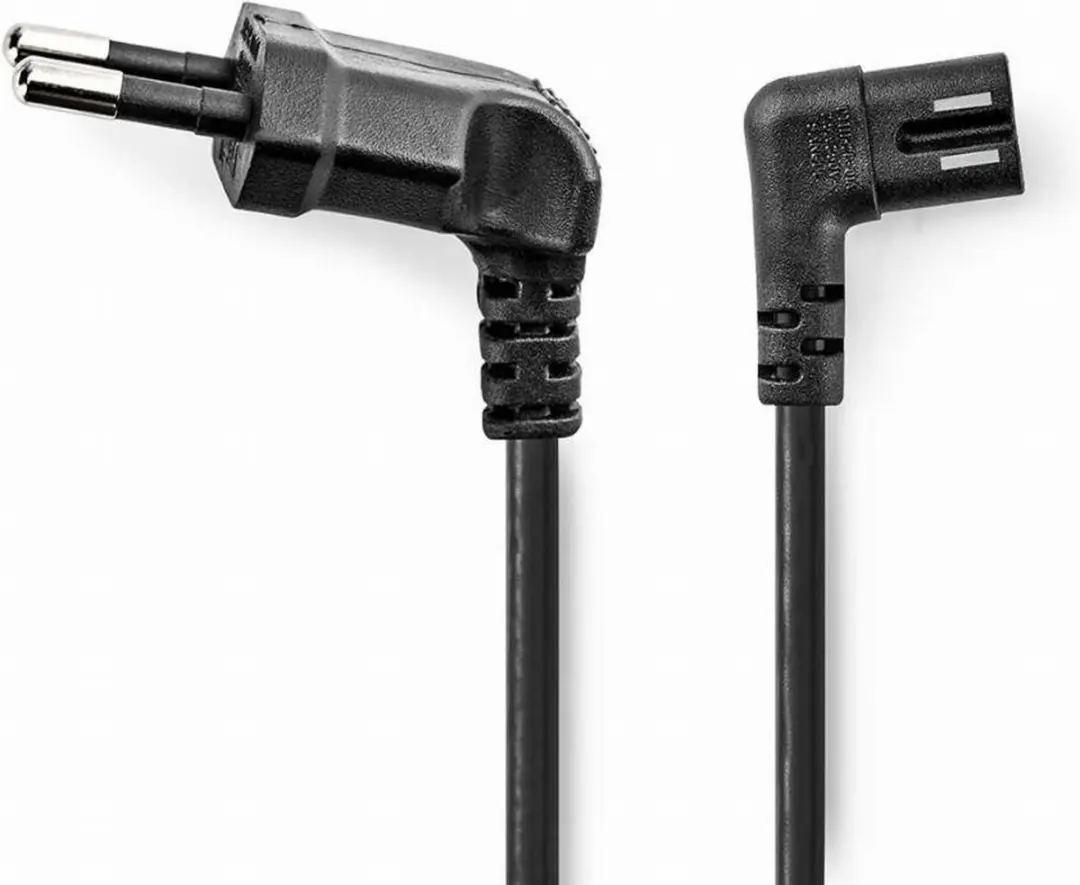 Nedis Stroomkabel CEGL11055WT30 - Gehoekt 3m - Wit