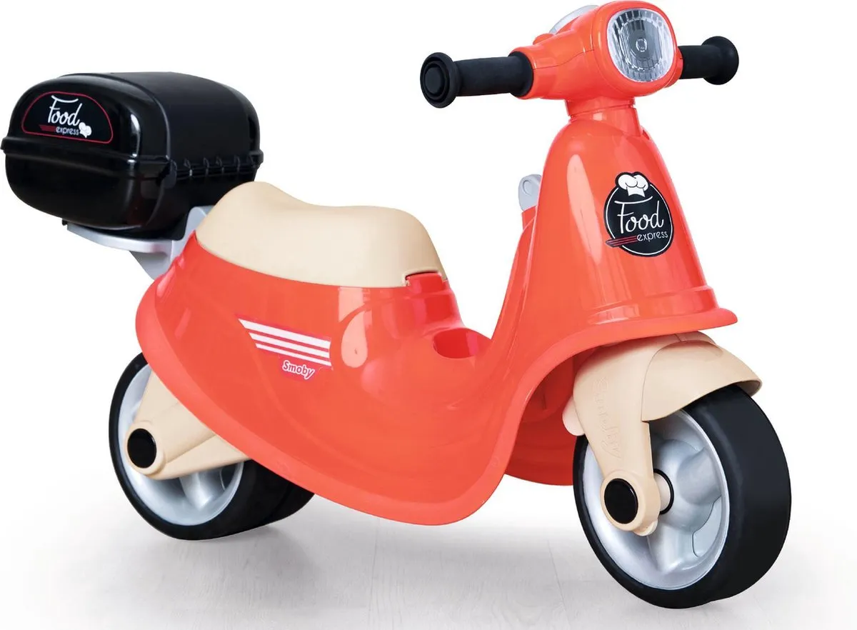 Smoby Ride-On Food Express Scooter 7600721007 - Rood