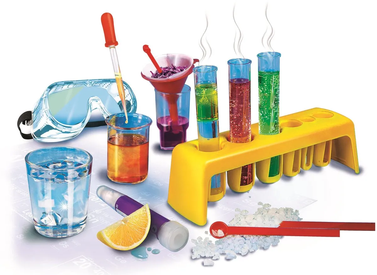 Clementoni Mijn Eerste Scheikundedoos 66414 - 100 Experimenten