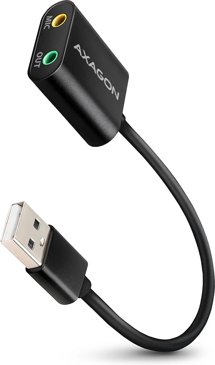 Axagon ADA-12 USB Audio Adapter 3,5mm