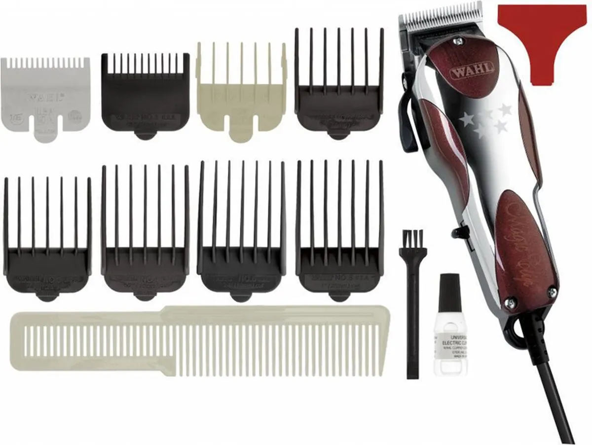Wahl Magic Clip Tondeuse Bekabeld - Rood