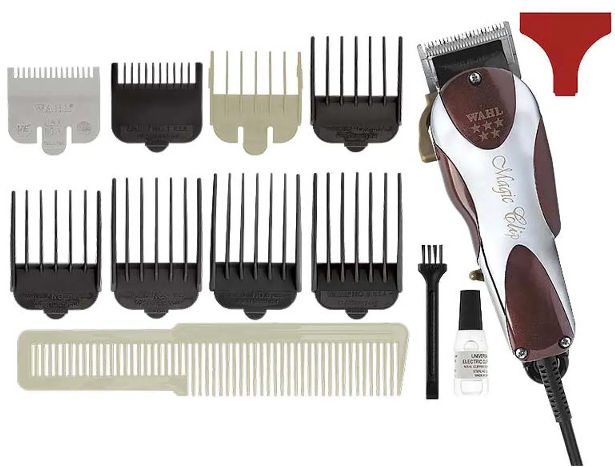 Wahl Magic Clip Tondeuse Bekabeld - Rood