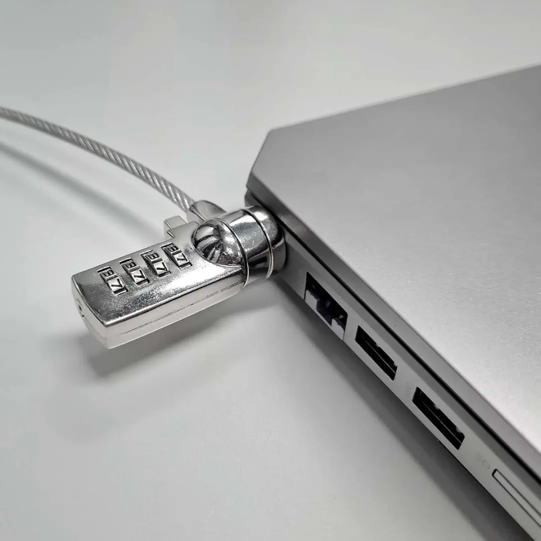 Nedis NBLKD100ME Notebookslot - 180cm - Zinklegering - Zilver