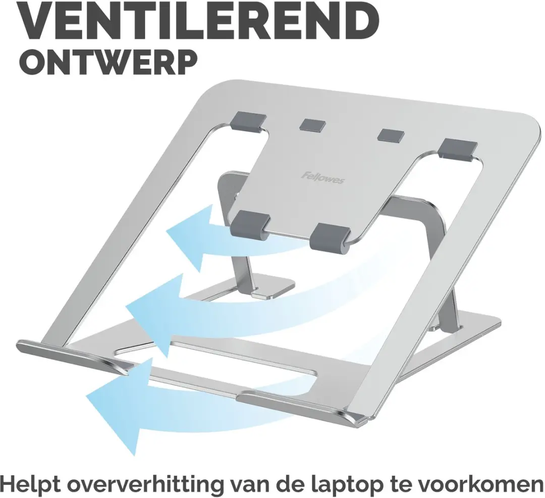 Fellowes Alumia 100138867 Laptopstandaard - Zilver