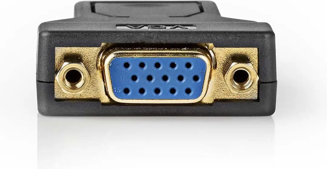 Nedis DisplayPort naar VGA Adapter CCBW37935AT - 1080p - Antraciet