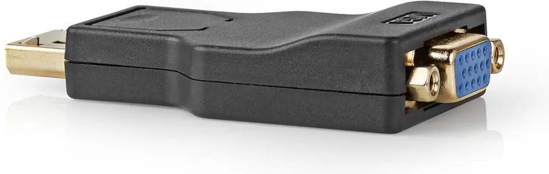 Nedis DisplayPort naar VGA Adapter CCBW37935AT - 1080p - Antraciet