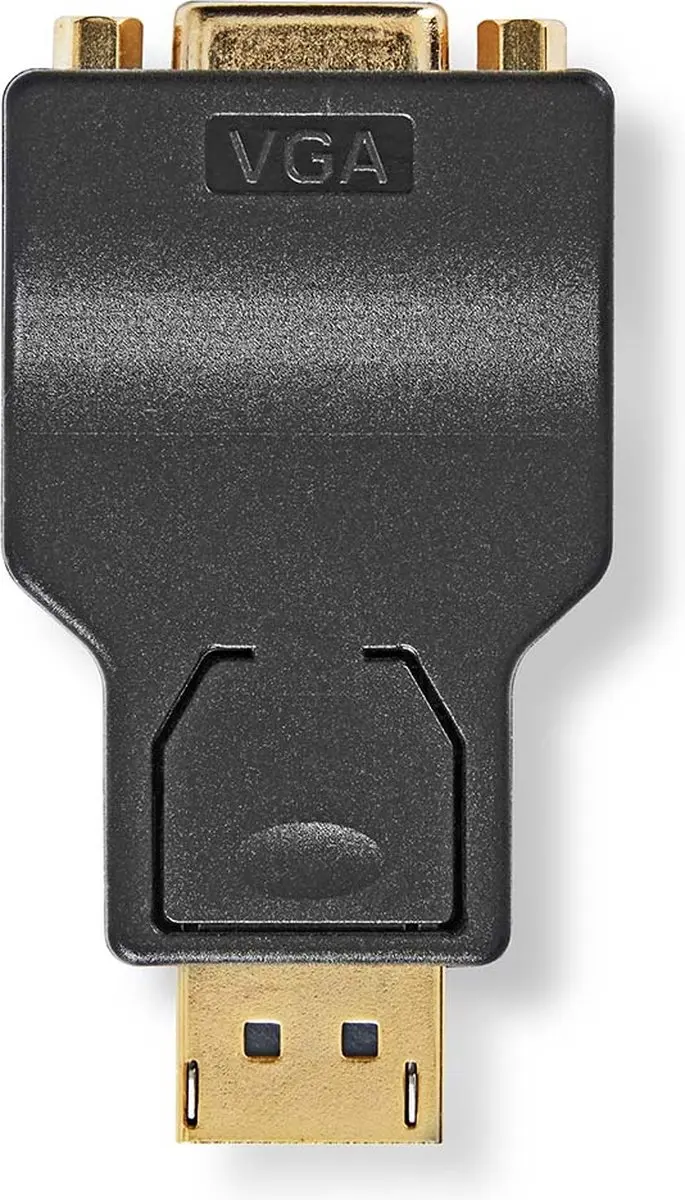 Nedis DisplayPort naar VGA Adapter CCBW37935AT - 1080p - Antraciet