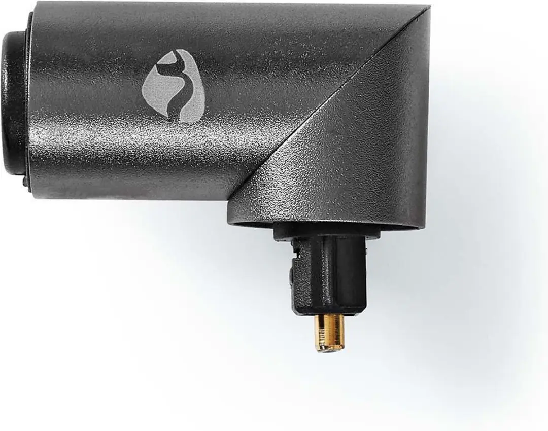 Nedis TosLink Adapter CATB25920GY - 90° Gehoekt - Aluminium