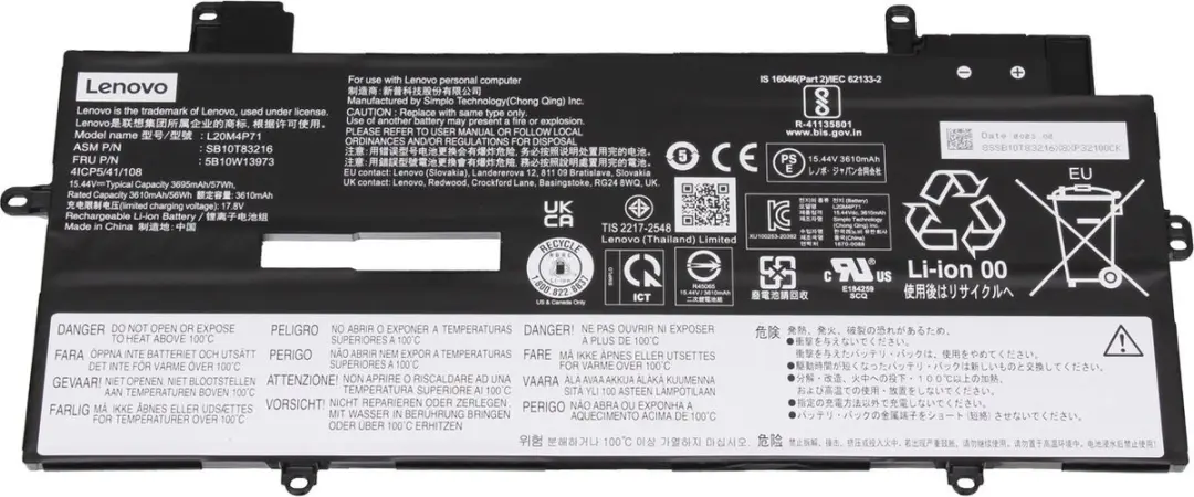 Lenovo SB10T83218 Batterij