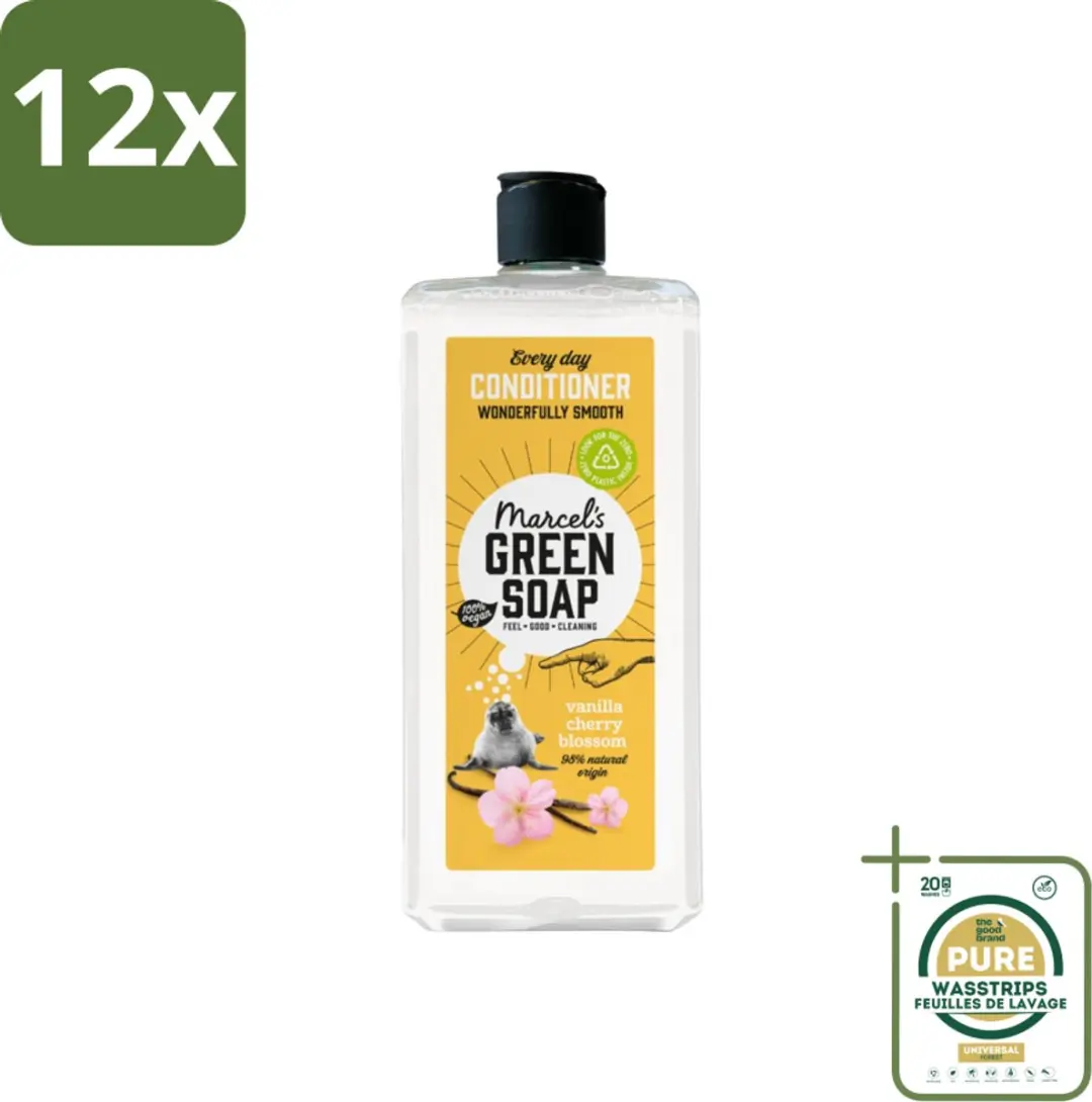 Marcel's Green Soap Conditioner Vanilla & Cherry Blossom 3600ml