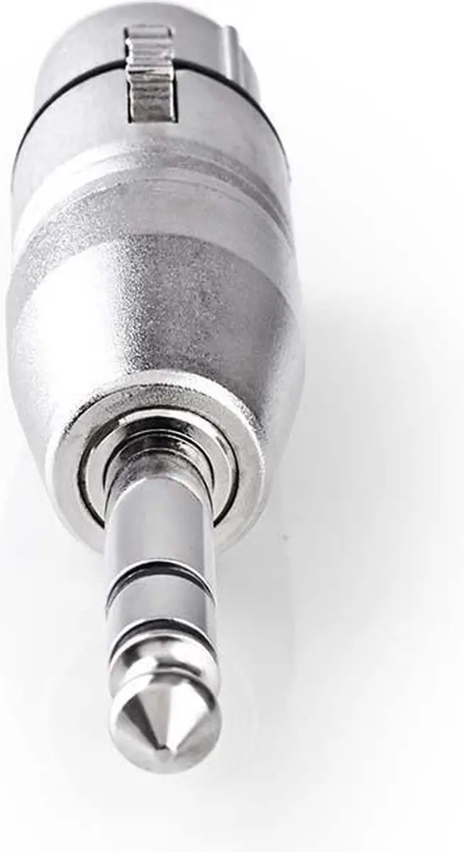 Nedis XLR-Adapter 6,35mm - 10 Stuks - Vernikkeld Metaal