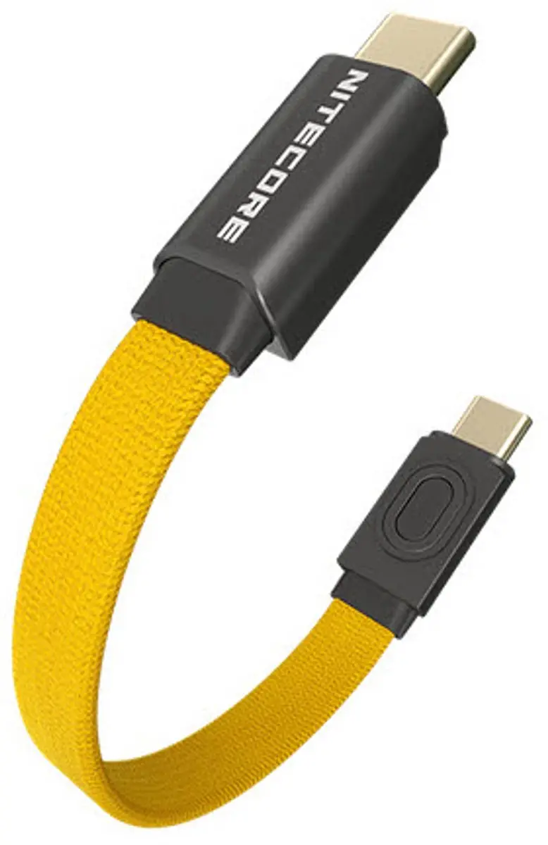 Nitecore NLink10 Magnetische USB-C Oplaadkabel - Geel - afbeelding 6 van 6