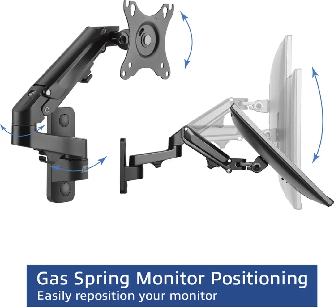ACT Monitorarm AC8310 - 27" - Zwart