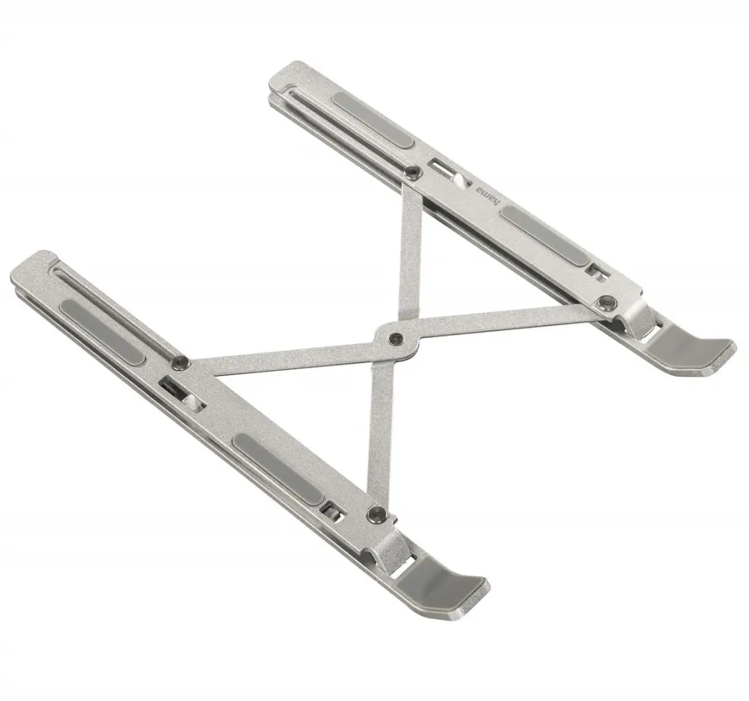 Hama Aluminium Notebookstand 39cm - 15,4" - Zilver