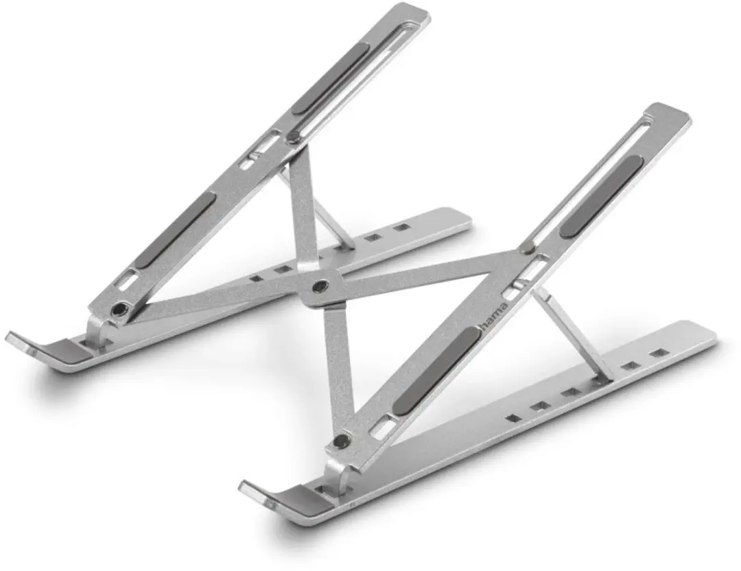 Hama Aluminium Notebookstand 39cm - 15,4" - Zilver
