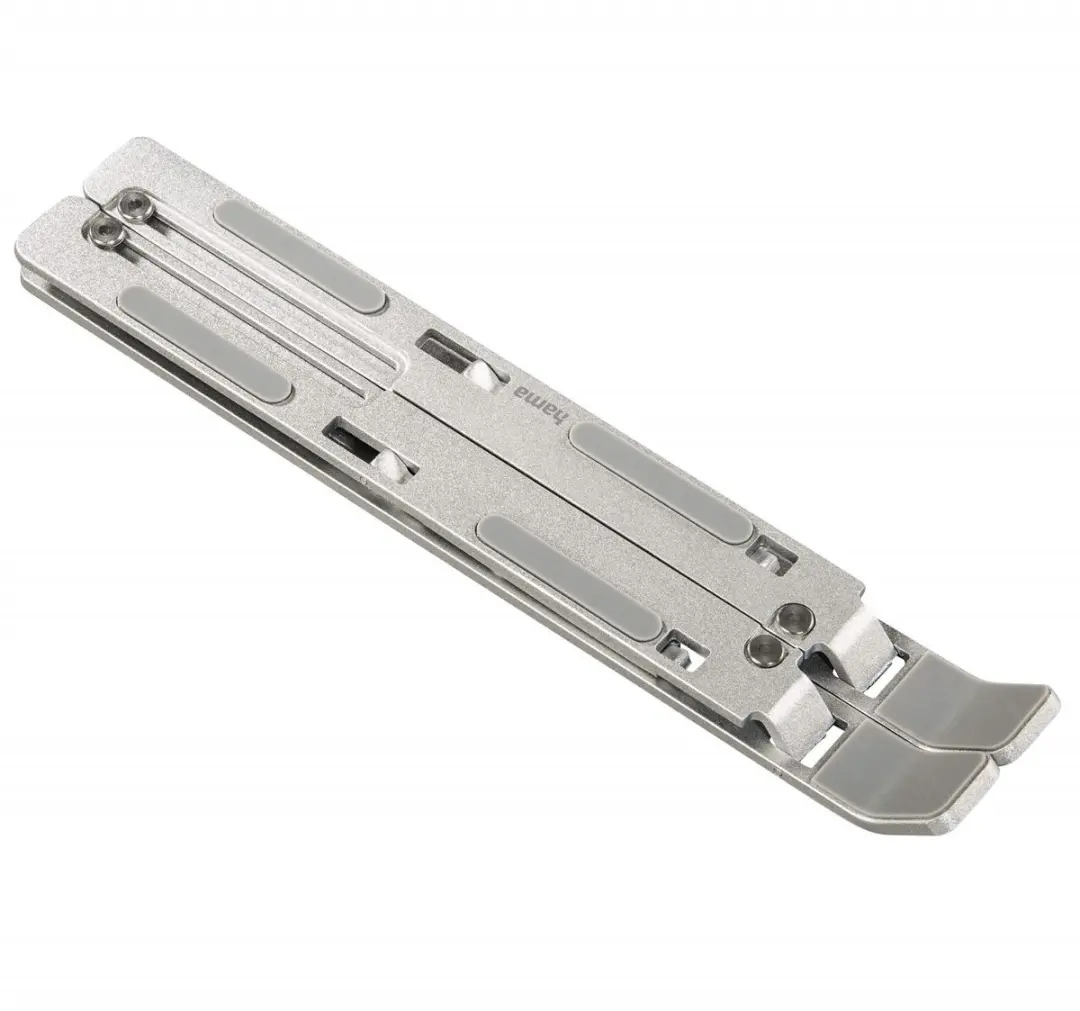 Hama Aluminium Notebookstand 39cm - 15,4" - Zilver
