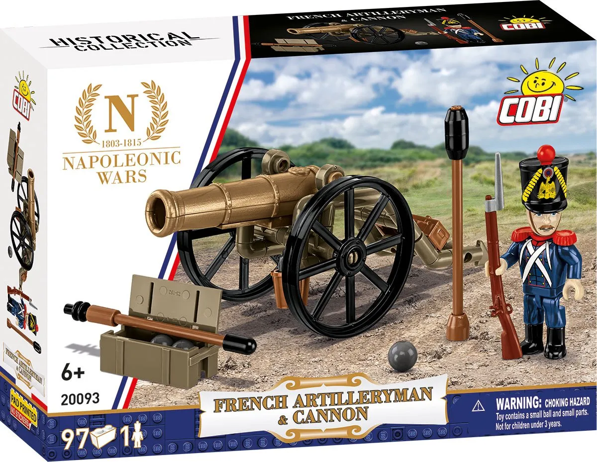 Cobi 20093 Napoleon Artilleryman & Cannon