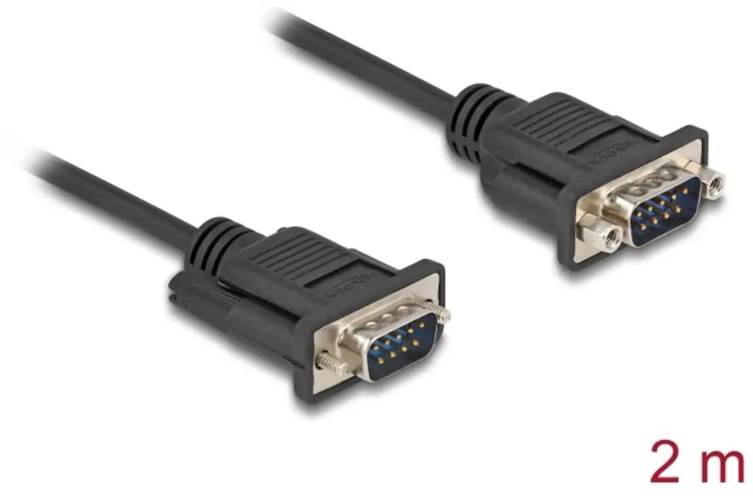 Delock RS-232 D-Sub9 Kabel 2m