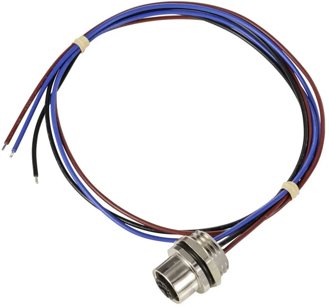 Tru Components TC-12833212 Sensor/Actuator Inbouwbus M12 - 3 Polig