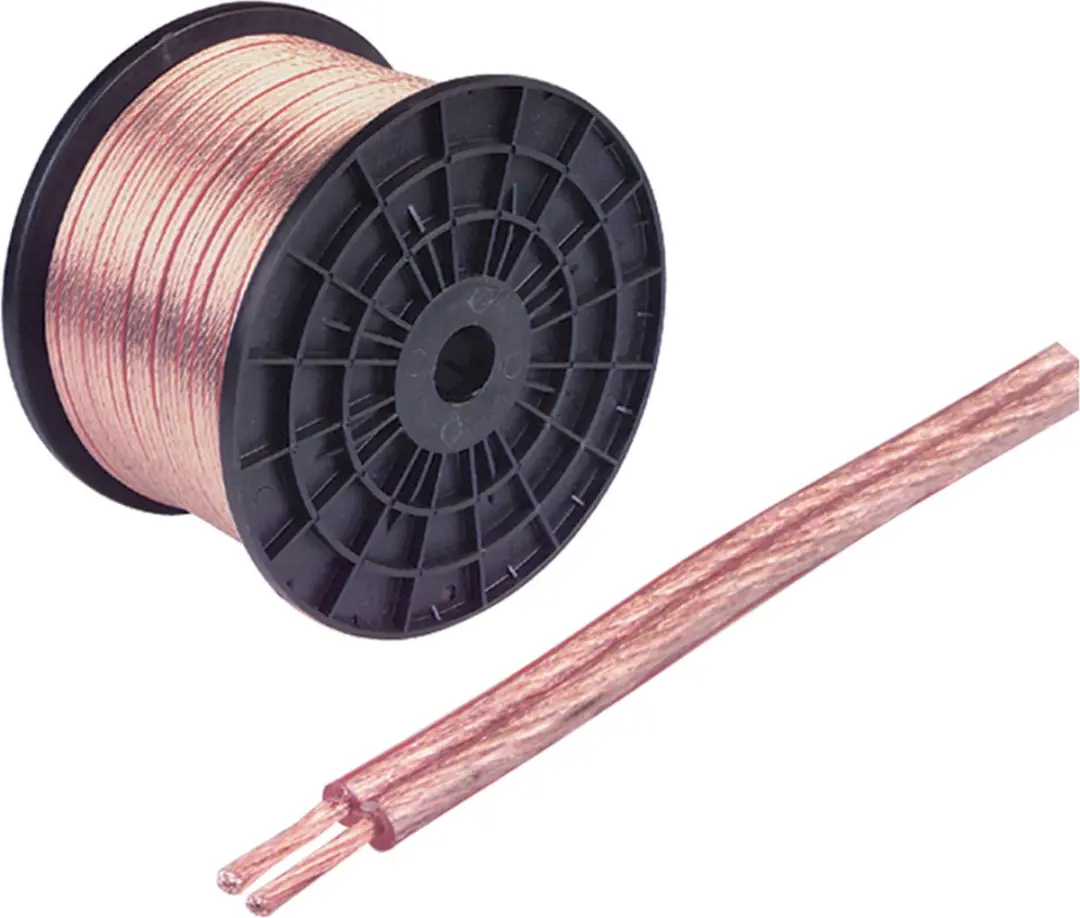Goobay CCA Luidsprekerkabel 2x2,5mm² - 100m - Transparant