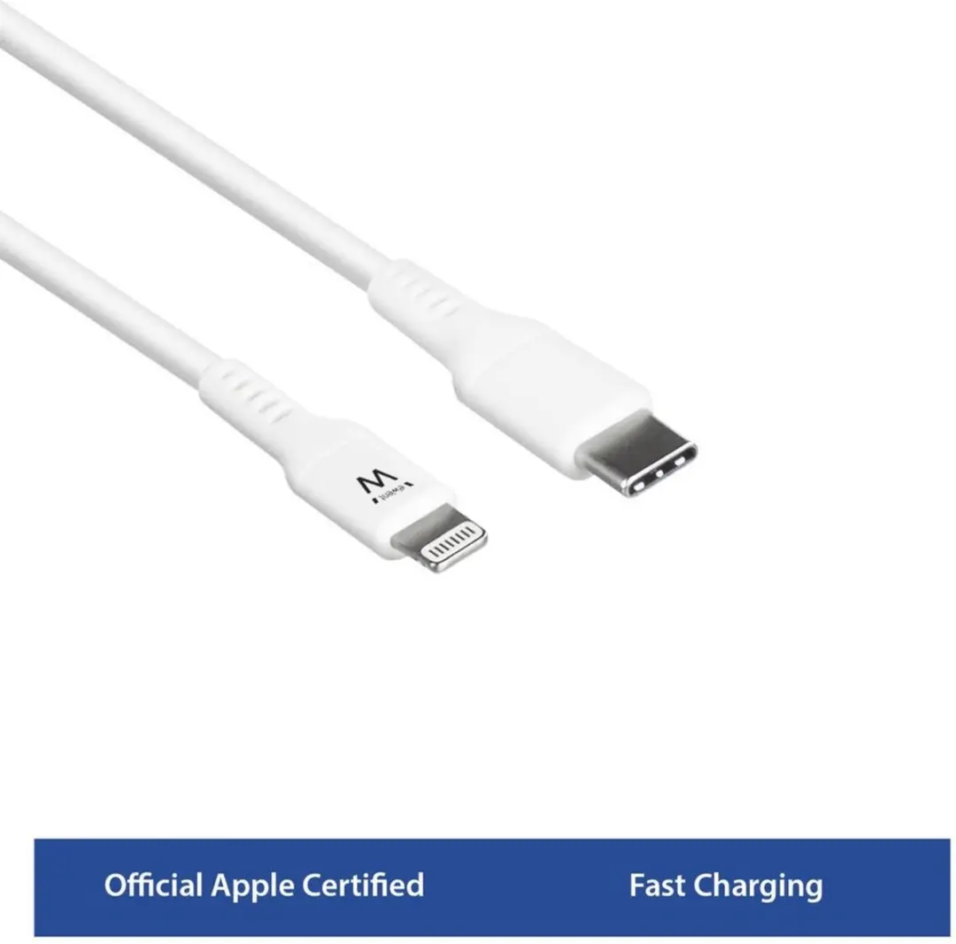 Ewent EW9916 Lightning-kabel - Wit