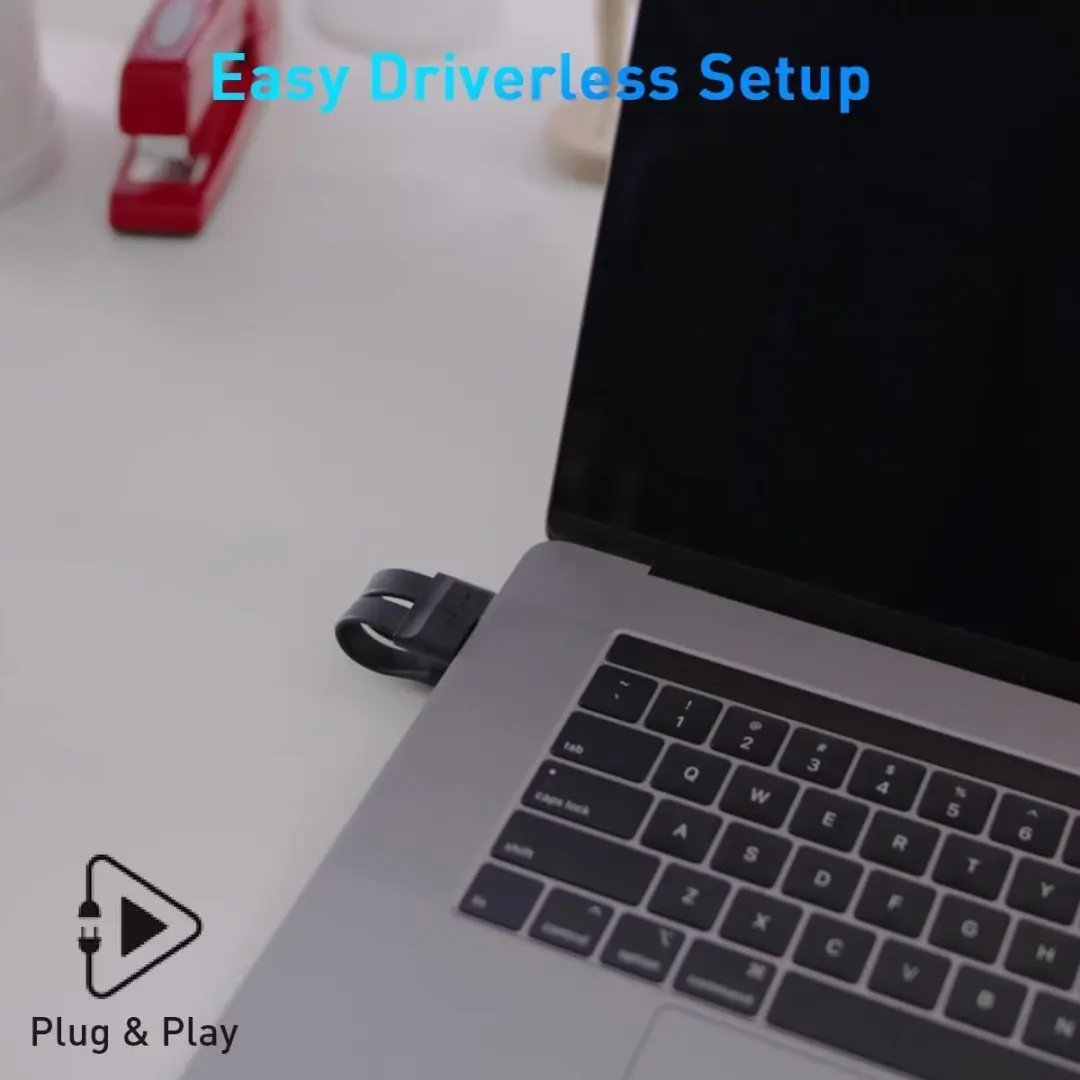 Targus HyperDrive 4K HD156-GL USB-C Hub - 2x USB 3.2 Gen 2 - Zilver