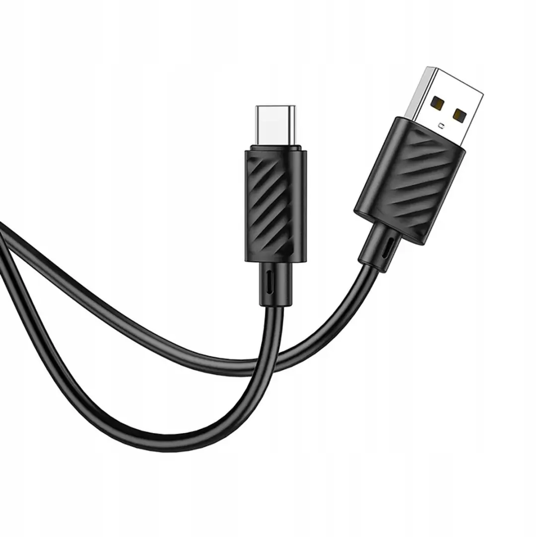 Hoco USB-C Kabel 3A 1m - Zwart