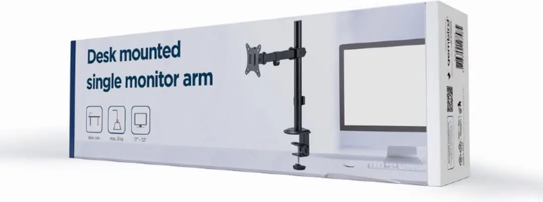 Gembird MA-D1 Monitorarm 17-32" - Zwart