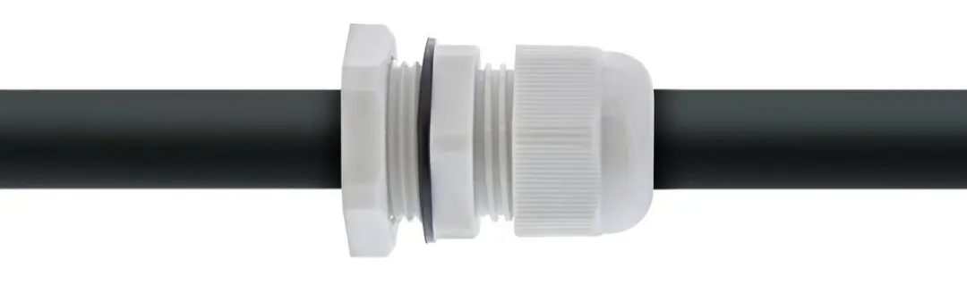 InLine Kabelwartel PG9 4-8mm - 10 Stuks - Grijs