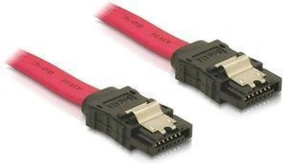 Delock SATA 3 Kabel 70cm - Rood