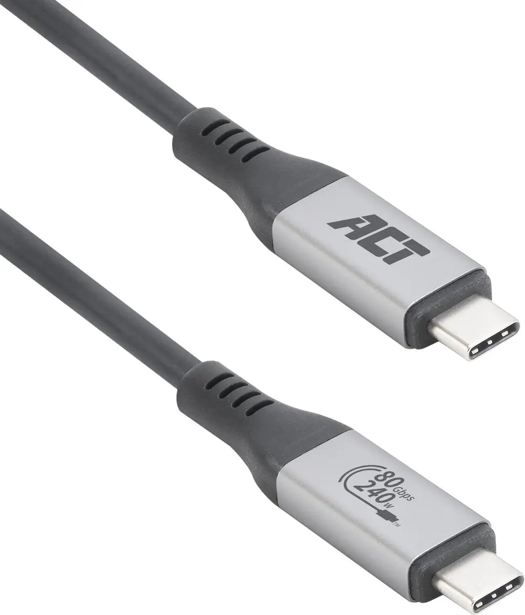 ACT USB4 Thunderbolt 5 Kabel 80Gbps 240W AC7452