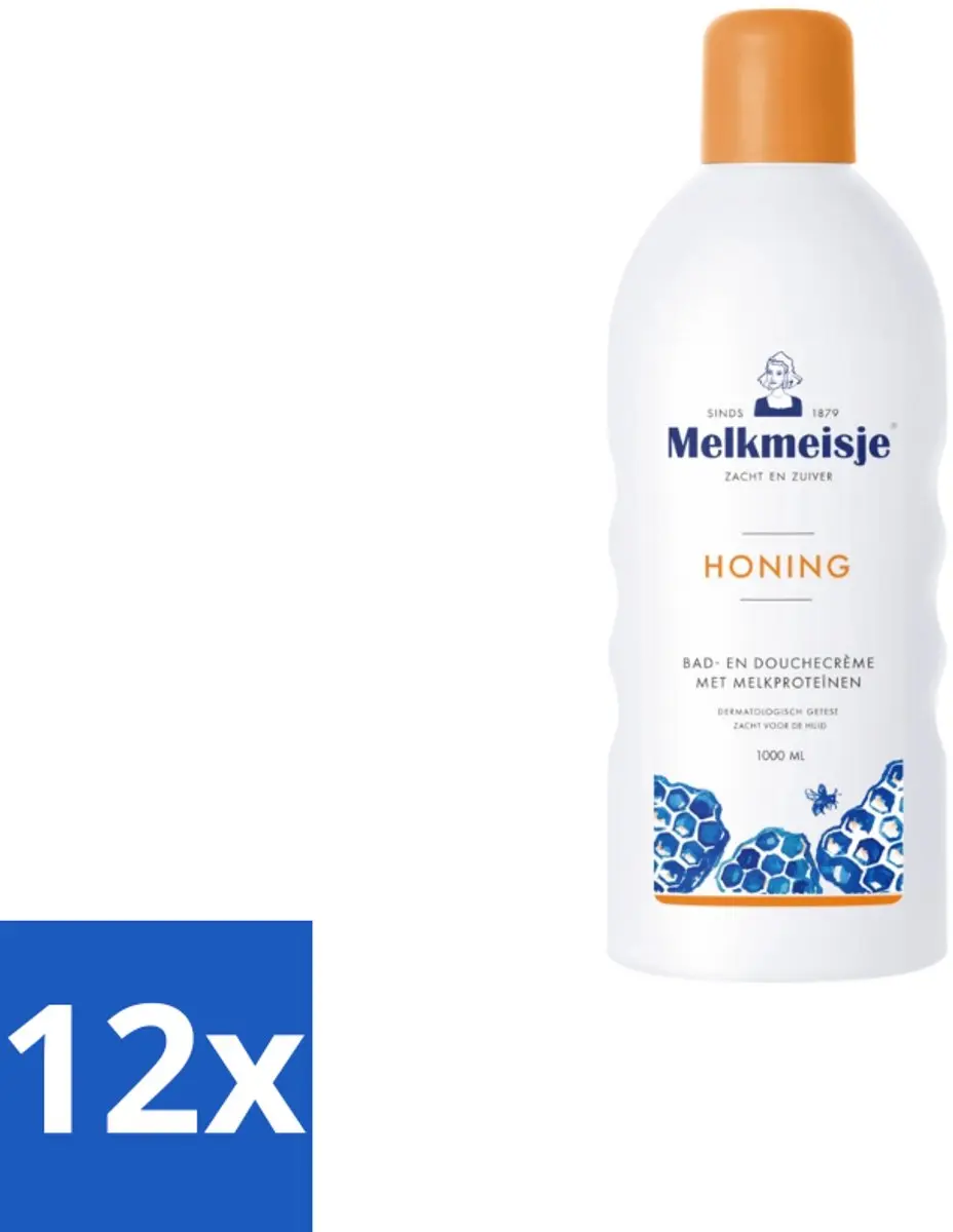 Melkmeisje Honing Bad & Douche 1000ml