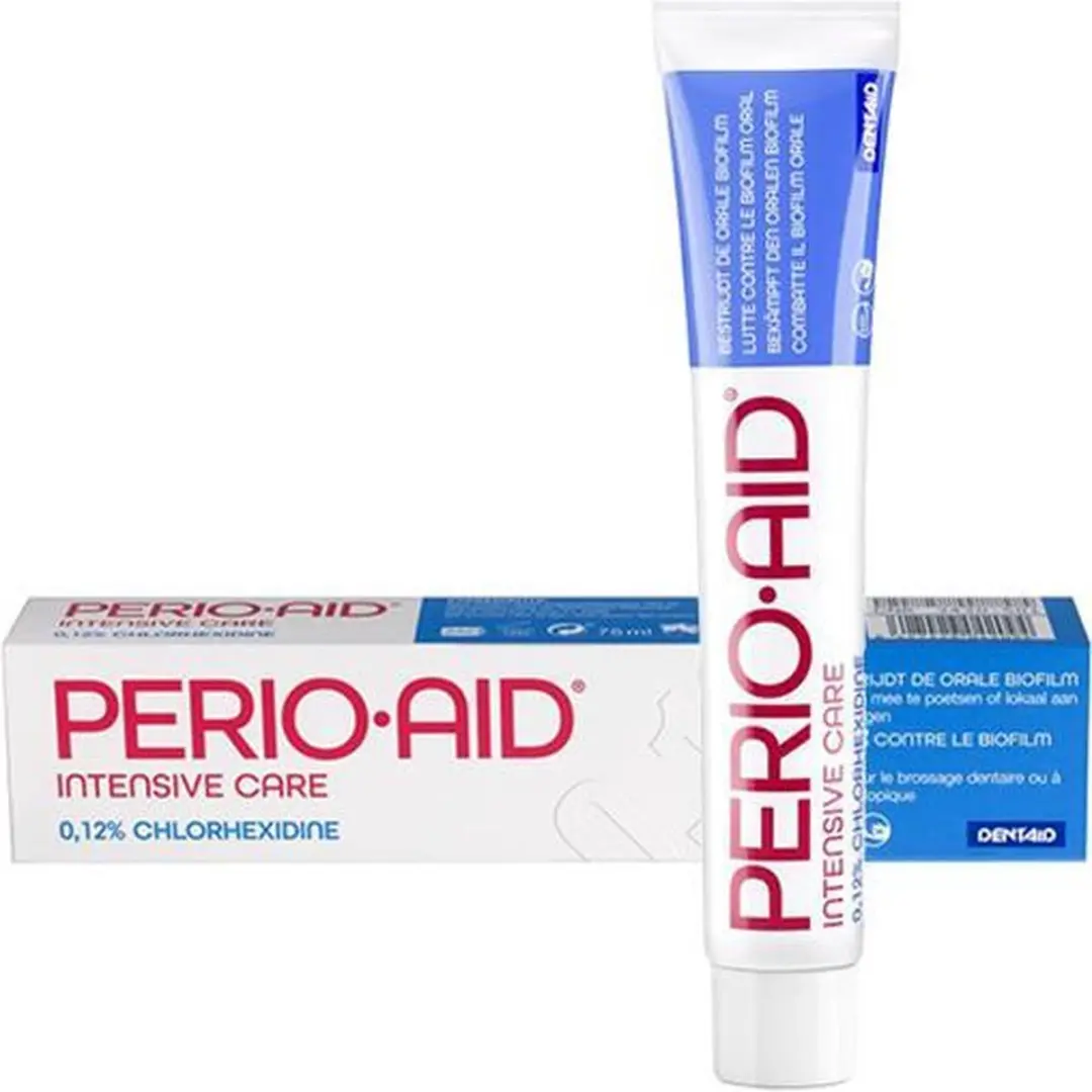 Perio Aid Gel 0,12% CHX 75ml Tandpasta